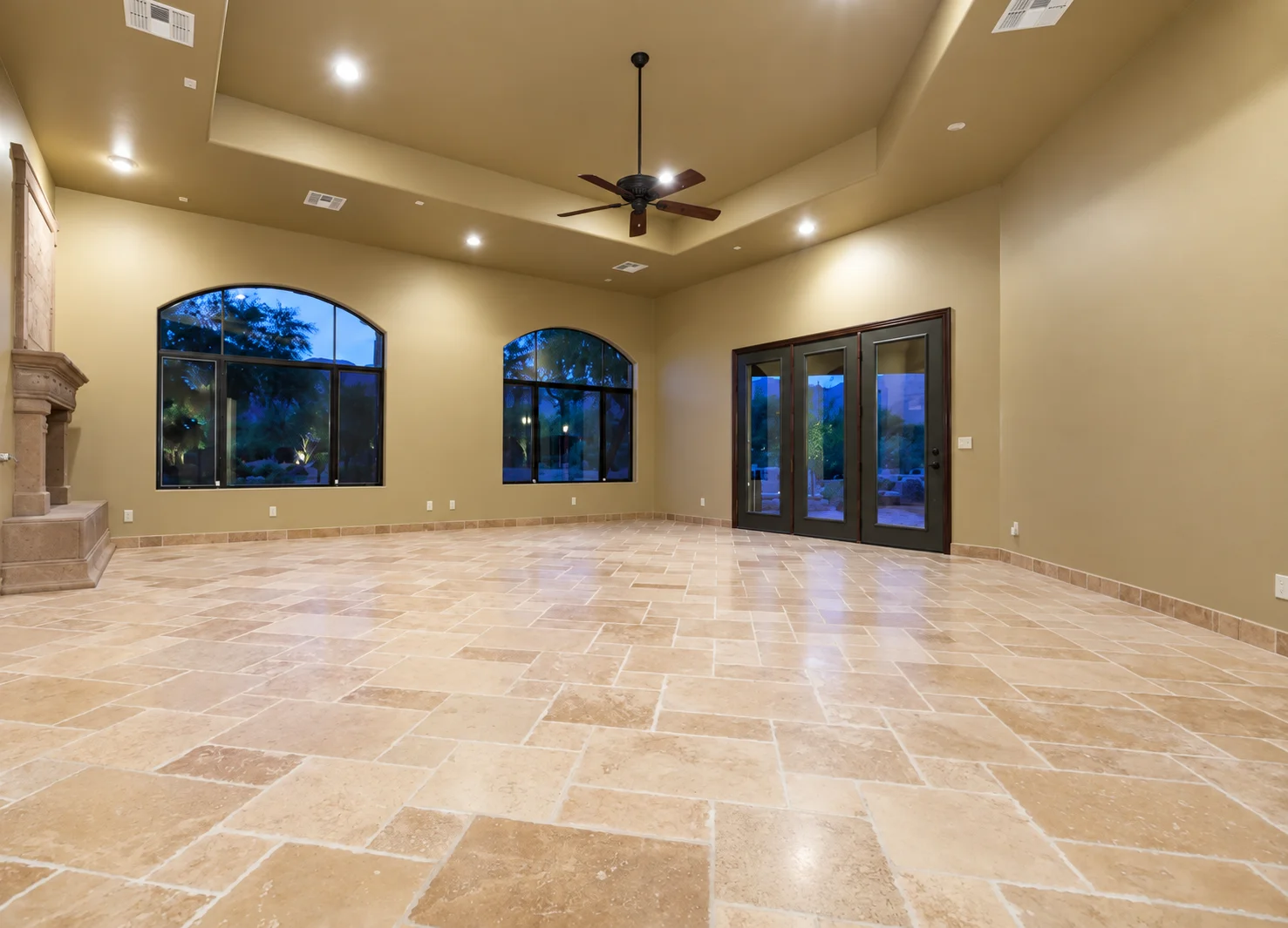 travertine floor care and maintenance